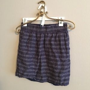 Loft Linen Mini Skirt